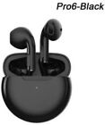 Pro 6 True Wireless Earbuds, Bluetooth Headphones, Hi-Fi Stereo Sound in-Ear